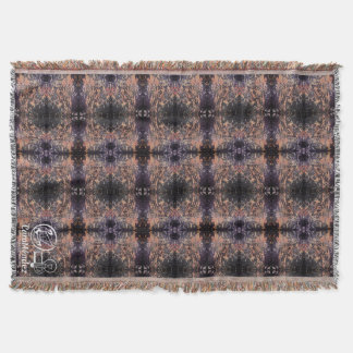 Texture #25.4 of work Horizonte Throw Blanket