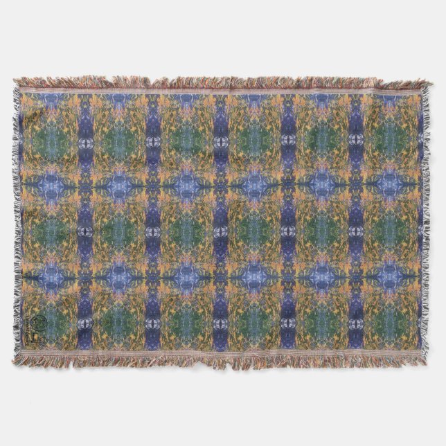 Texture #27 from Horizonte work Throw Blanket (Front)