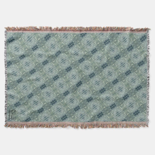 Texture #29 from work Dawn Throw Blanket (Front)