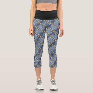 Texture #2.2 of the work Pineapple Capri Leggings
