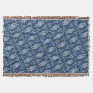 Texture #2 from the work Maritimo Throw Blanket