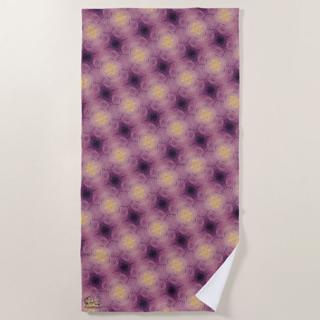 Texture #2 of work Horizon Beach Towel (Front)