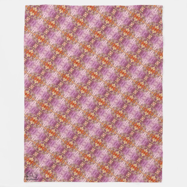 Texture #32 from work Dawn Fleece Blanket (Front)