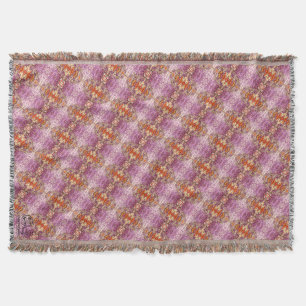Texture #32 from work Dawn Throw Blanket