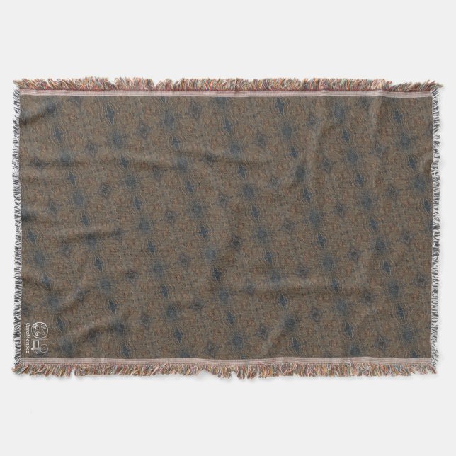 Texture #33 from work Dawn Throw Blanket (Front)
