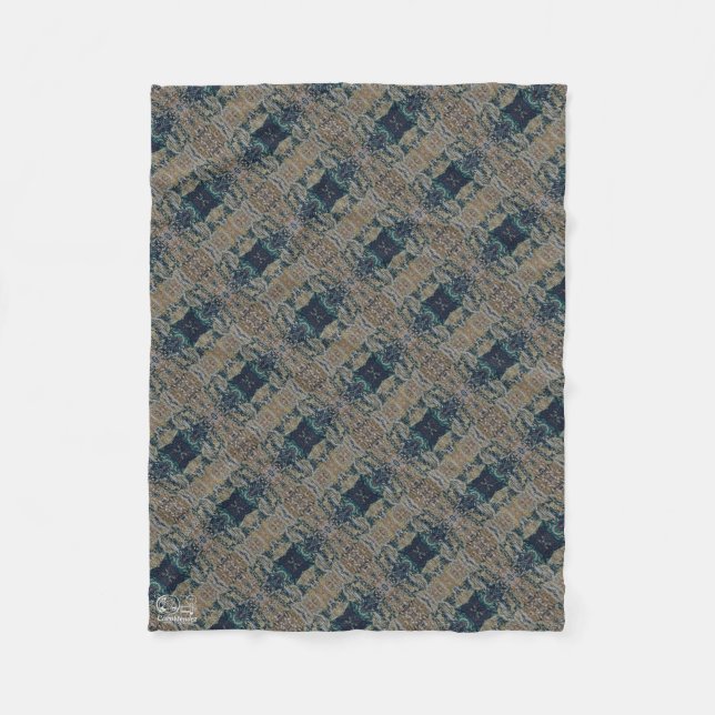 Texture #35 Dawn Work Fleece Blanket (Front)