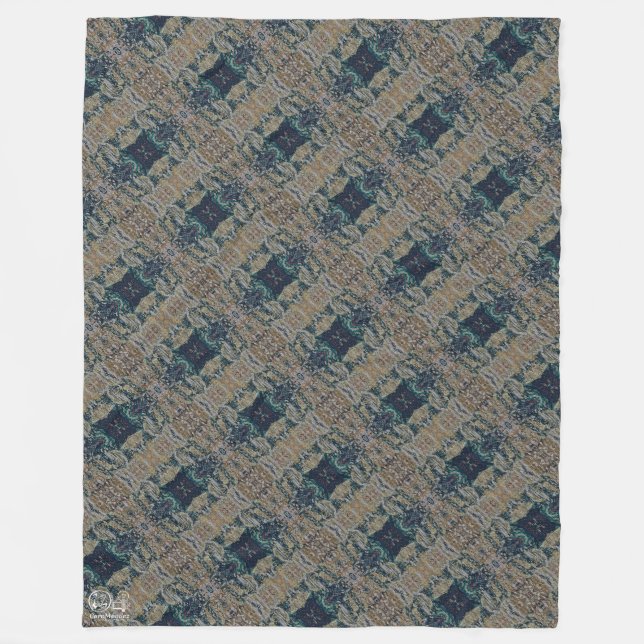 Texture #35 from work Dawn Fleece Blanket (Front)