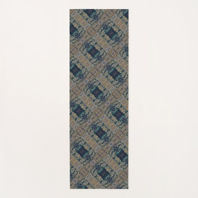 Texture #35 Sunrise Work Yoga Mat (Front)