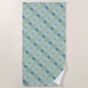 Texture #36 Dawn Work Beach Towel