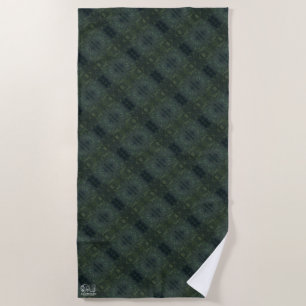 Texture #38 Dawn Work Beach Towel