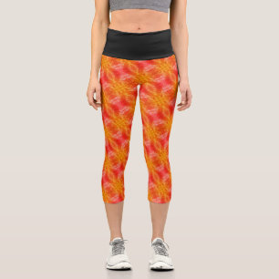 Texture #3.1 of the work The Heart of the... Capri Leggings