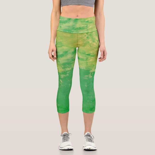 Texture #3 from the work Nuit Capri Leggings (Front)