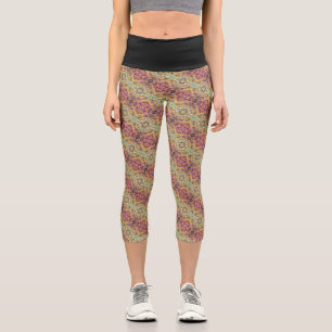 Texture #3 from the work Pineapple Capri Leggings