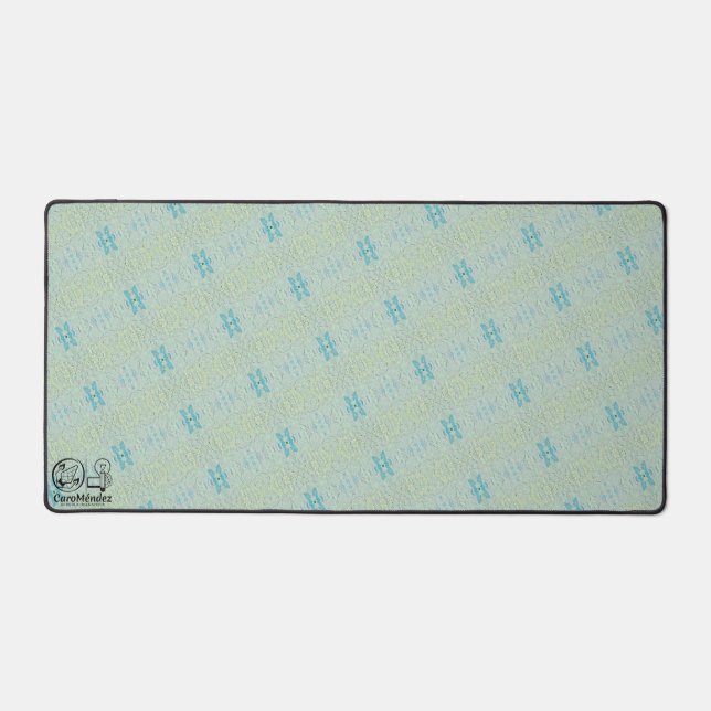 Texture #40 Dawn Desk Mat (Front)