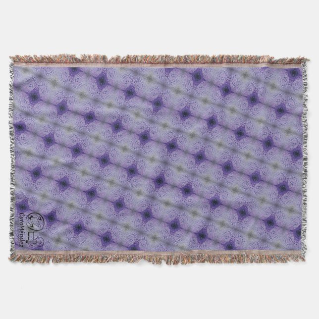 Texture #40 from Horizonte work Throw Blanket (Front)
