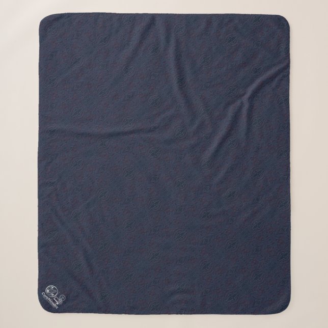 Texture #44 Work Dawn Sherpa Blanket (Front)