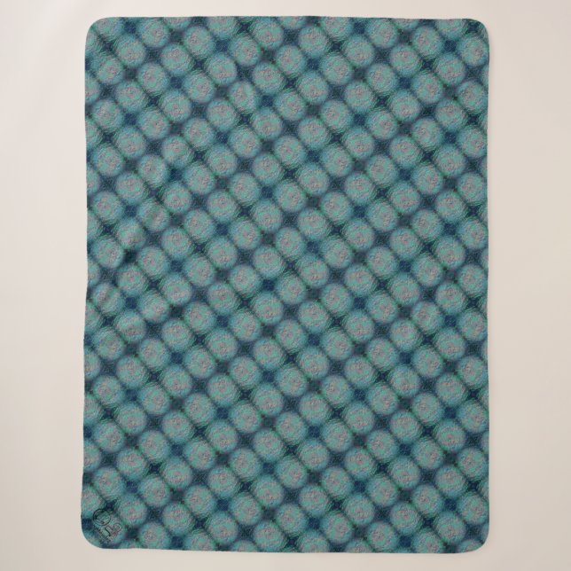 Texture #46.0 from Dawn artwork Sherpa Blanket (Front)
