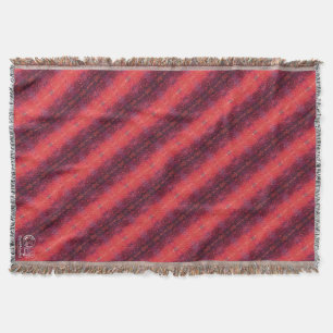 Texture #4 from the work The sunset Throw Blanket