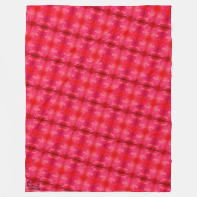 Texture #5.0 from the work Fantasy and Reality Fleece Blanket (Front)