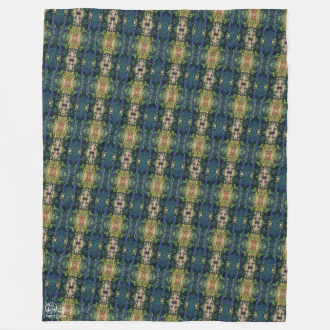 Texture #5 from the work Maritimo Fleece Blanket (Front)