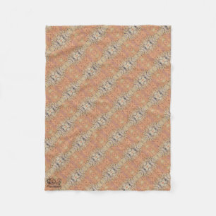 Texture #5 from the work Seeing Through the Eyes Fleece Blanket