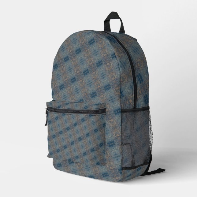 Texture #5 of the work Dawn Printed Backpack (Back Corner Right)