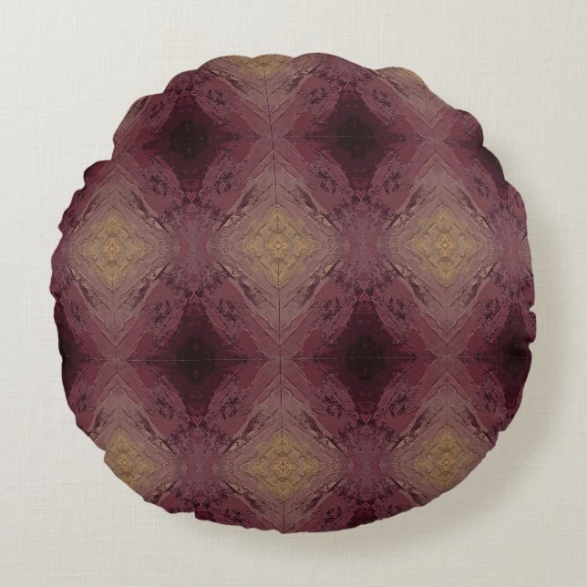 Texture #5 of the work Horizonte Round Pillow (Front)