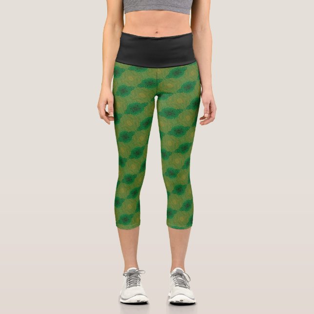 Texture #70 from the work Nuit Capri Leggings (Front)