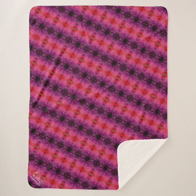 Texture #7.0 of the work The sunset Sherpa Blanket (Front)