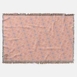 Texture #7 from Dawn artwork Throw Blanket