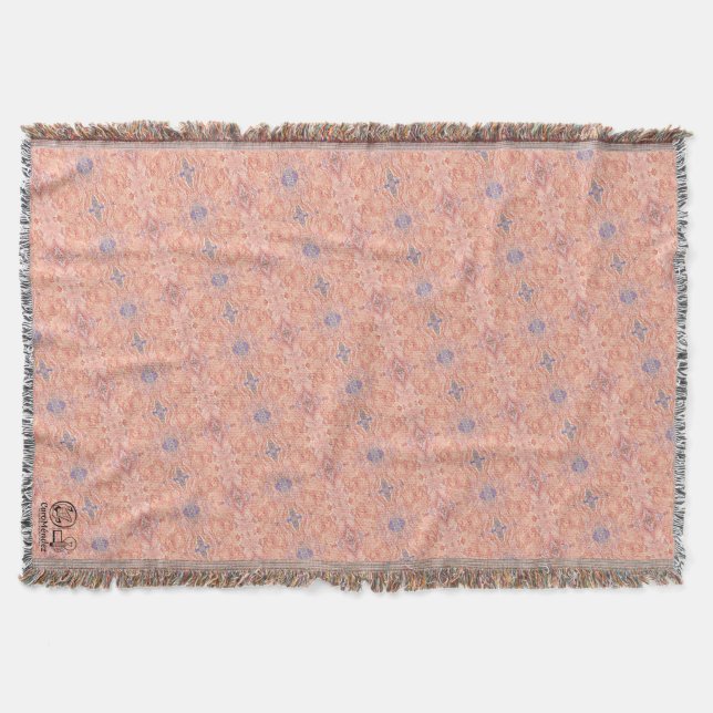 Texture #7 from Dawn artwork Throw Blanket (Front)