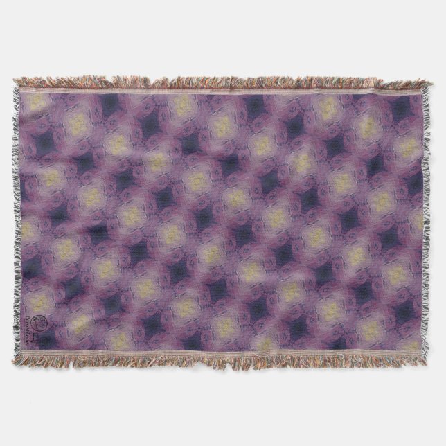 Texture #7 from Horizon artwork Throw Blanket (Front)