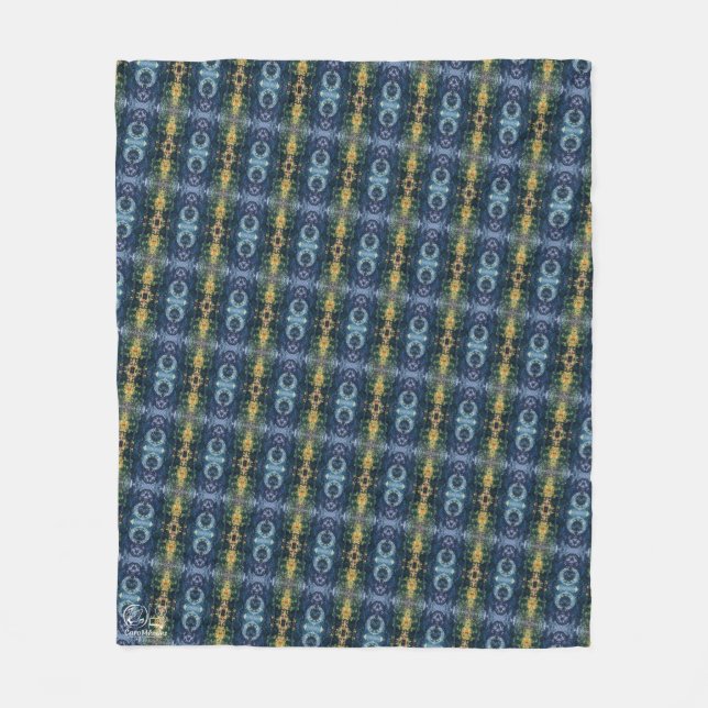 Texture #8 from the work Maritimo Fleece Blanket (Front)