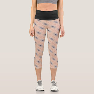 Texture #8 from the work Seeing Through the Eyes Capri Leggings