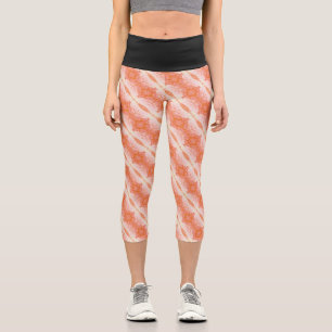 Texture #8 from the work The Heart of the... Capri Leggings