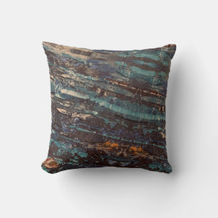 Texture #9 of the work La Roca Throw Pillow