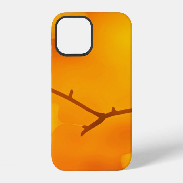 Texture background ginkgo iPhone case (Back)