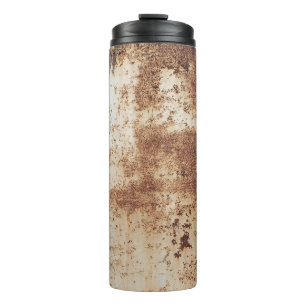 Texture background metal sheet thermal tumbler