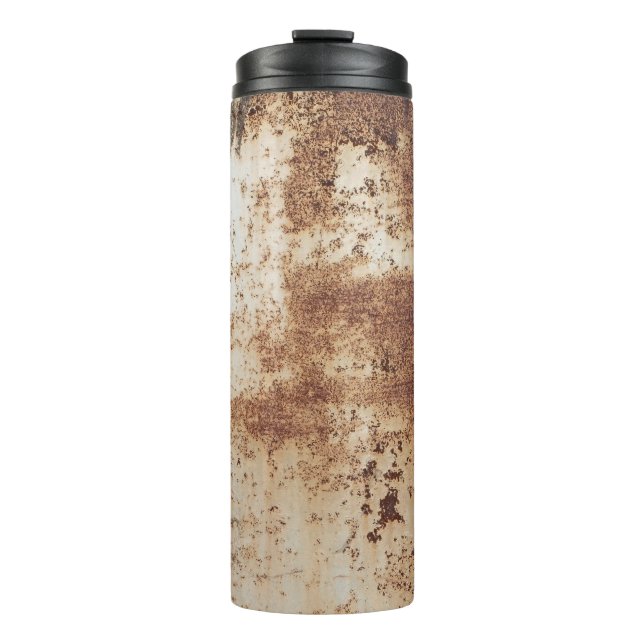 Texture background metal sheet thermal tumbler (Front)