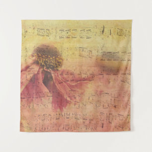 Texture background paper blossom tapestry