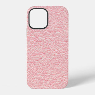 Texture background rose leather iPhone 12 case