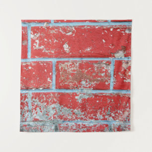 Texture background surface wallpaper red blue bric tapestry