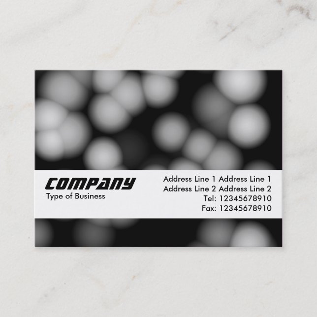 Texture Band - Alien Wedding Lanterns Business Card (Front)