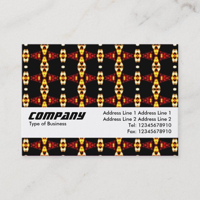 Texture Band - Bands of Gold Business Card (Front)