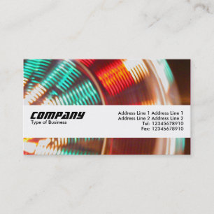 Texture Band - Big Wheel Business Card