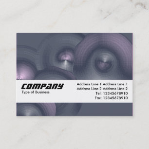 Texture Band - Cymbalism Business Card
