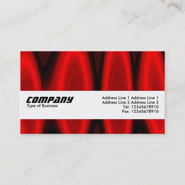 Texture Band - Hall of Flame II Business Card (Front)