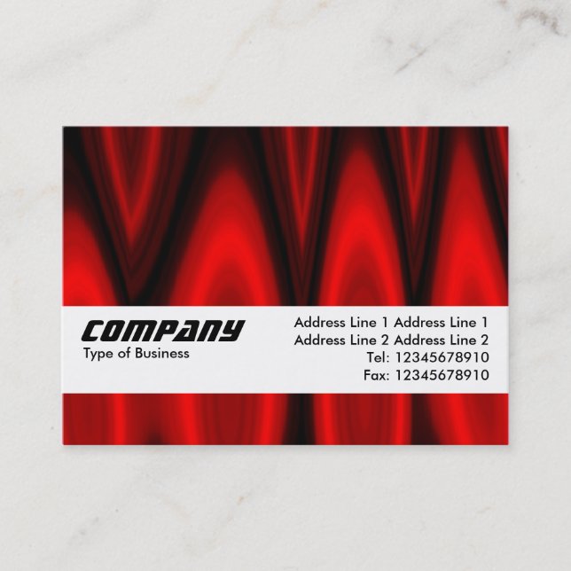 Texture Band - Hall of Flame II Business Card (Front)