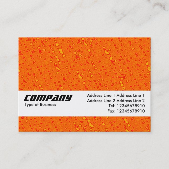 Texture Band - Marmalade Sea Business Card (Front)