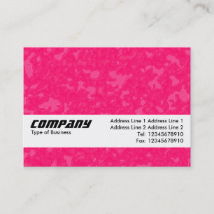 Texture Band - Raspberry Sauce Business Card
